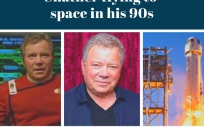 You Won’t Believe, William Shatner in His 90s Flying to Space